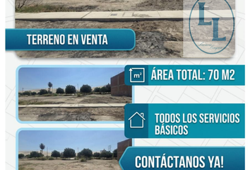 Terreno en  Calle Sol De Ica, El Remanso, Puente Blanco, Fundo Manrique, Comatrana, Ica, 11004, Perú