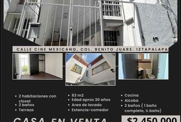 Casa en  Tecnicos Y Manuales, Lomas Estrella, Ciudad De México, Cdmx, México