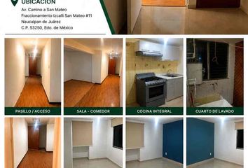 Departamento en  Santiago Occipaco, Naucalpan De Juárez