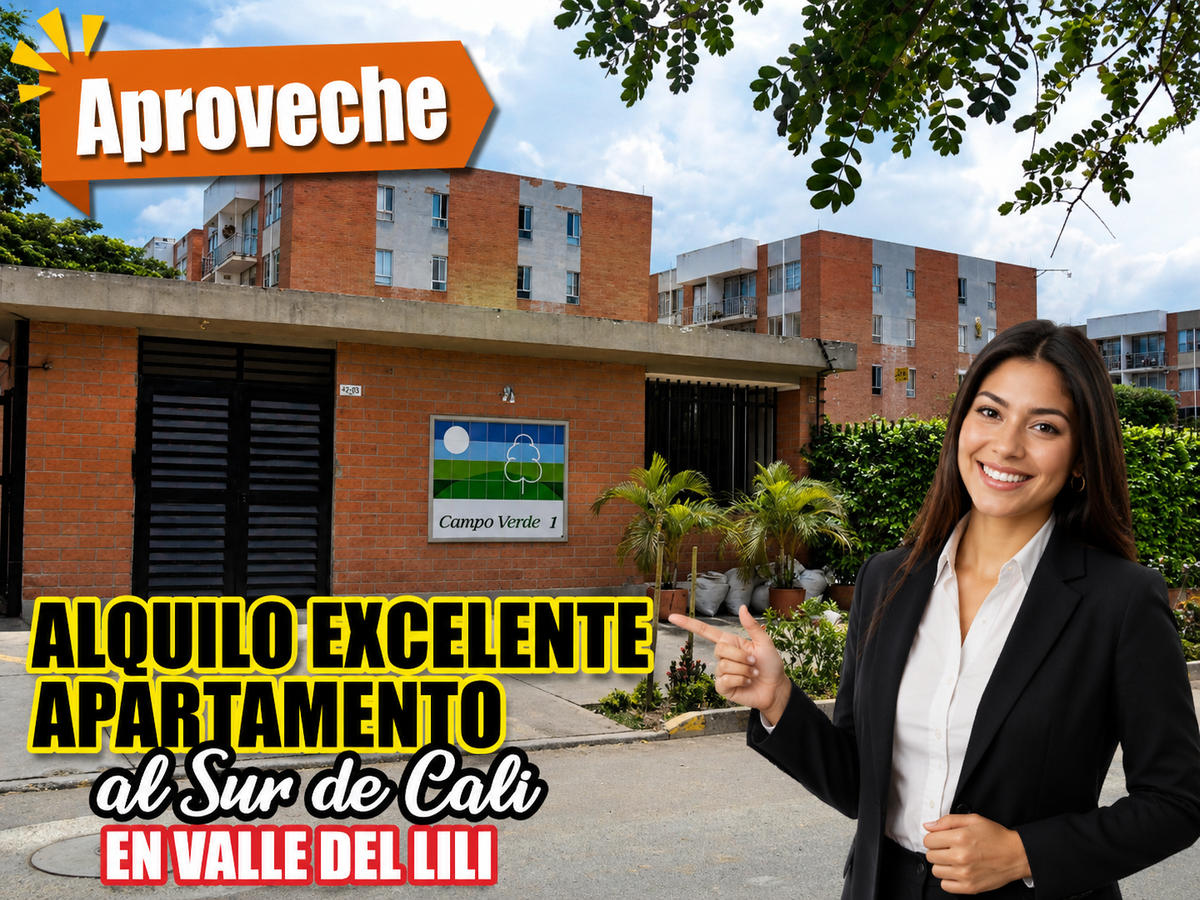 Apartamento en arriendo Valle del Lili (Sur) en arriendo en Valle Del Lili