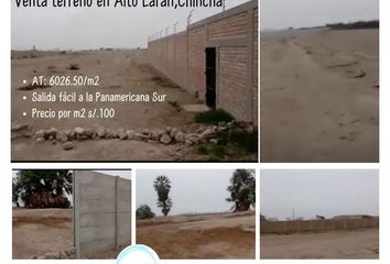 Terreno en  Alto Laran, Chincha, Perú