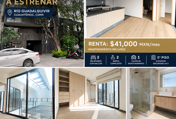 Departamento en  Calle Río Tiber, Cuauhtémoc, Ciudad De México, Cdmx, México