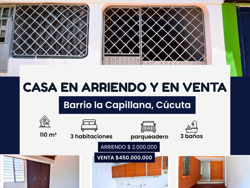 Casa en arriendo Cúcuta, Norte De Santander, Colombia