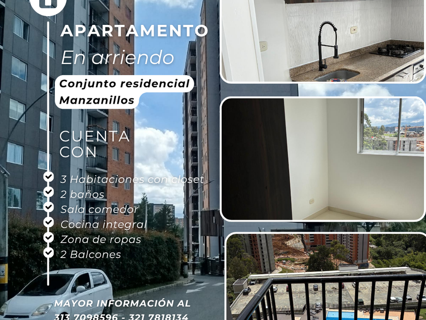 Apartamento en arriendo Rionegro Antioquía, Antioquia