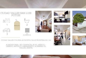 Casa en  Frontera 1141, Altavista, 79050 Cd Valles, S.l.p., México