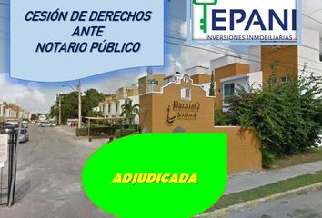 Casa en condominio en  Calle Caracoles 21, Sm 501, Paraíso Villas, Cancún, Quintana Roo, México