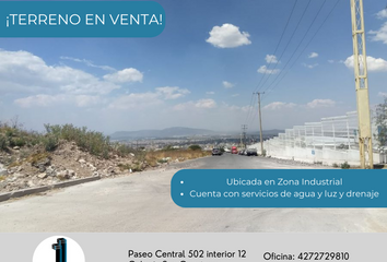 Lote de Terreno en  Calle Oriente 2, Zona Industrial Nuevo San Juan, San Juan Del Río, Querétaro, 76807, Mex