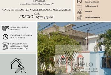 Casa en  Limón 15c, Valle Dorado, Iii, Manzanillo, Colima, México