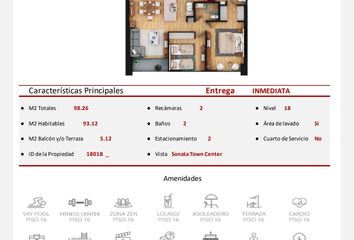 Condominio horizontal en  Punto Horizonte - Luxury Apartments, Boulevard Europa, Lomas De Angelópolis, Puebla De Zaragoza, Puebla, México