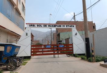Terreno en  Urb. Sol De Huampani 4ta Etapa Puerta 2, Lurigancho-chosica, Perú