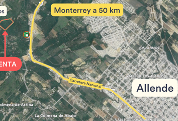 Lote de Terreno en  67383, Allende, Nuevo León, Mex