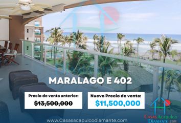 Departamento en  Condominio Maralago, Costera De Las Palmas, Playa Diamante, Acapulco, Guerrero, México