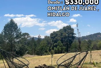 Lote de Terreno en  Omitlán De Juárez, Estado De Hidalgo, México