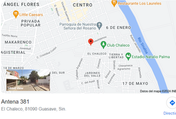 Casa en  Antena 381, El Chaleco, Guasave, Sinaloa, México