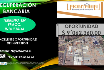 Lote de Terreno en  Parque Industrial Tula, Estado De Hidalgo, México