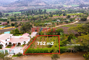 Terreno en  Loma Verde Camping Poroto, Perú