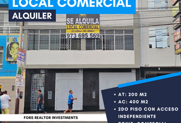 Local comercial en  Av. Perú 3756, San Martín De Porres, Perú