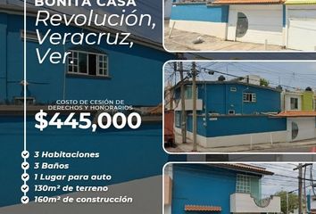 Casa en  Bernal Díaz Del Castillo, Revolución, 94296 Veracruz, Ver., México