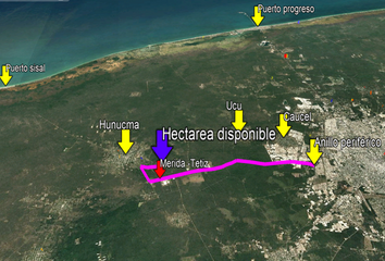 Lote de Terreno en  Camino A San Antonio Chel, Hunucmá, Yucatán, Mex
