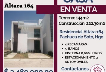 Casa en  Residencial Altara 164, Blvd. Sta. Catarina, Pachuca De Soto, Estado De Hidalgo, México