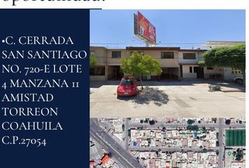 Casa en  Cerrada San Santiago, Amistad, Torreón, Coahuila De Zaragoza, México