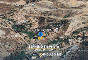 Lote de Terreno en  El Sauzal 22767, Nueva Ensenada, Ensenada, Baja California, México