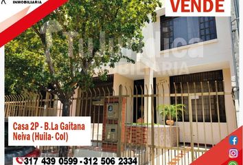 Casa en  Calle 5 27 46, La Gaitana, Comuna 7 Centro Oriente, Neiva, Huila, Col