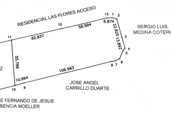 Lote de Terreno en  Boulevard Pedro Infante Cruz 4373-4375, Las Flores, Culiacán, Sinaloa, 80104, Mex