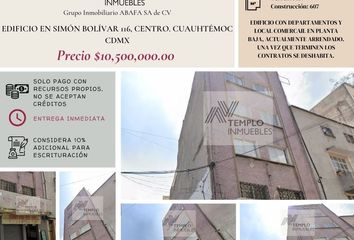 Edificio en  Simón Bolívar 116, Centro, Ciudad De México, Cdmx, México