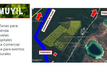 Lote de Terreno en  Muyil, Chunyaxché, Quintana Roo, México