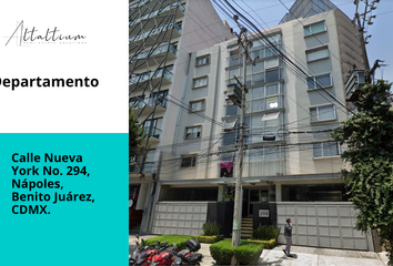 Departamento en  Calle Nueva York No. 294, Nápoles, Benito Juárez, Cdmx, México