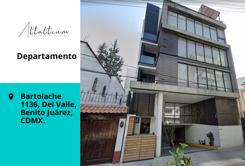 Departamento en  Bartolache 1136, Del Valle Centro, Ciudad De México, Cdmx, México