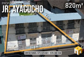 Terreno en  Scotiabank-agente, Ayacucho, Cajamarca, 06002, Per