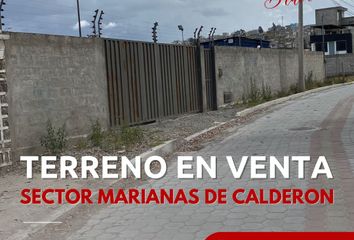 Terreno Comercial en  Marianas, Calderón, Quito, Ecuador