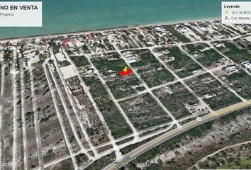 Lote de Terreno en  Calle Majiro, Progreso Centro, Progreso, Yucatán, 97320, Mex