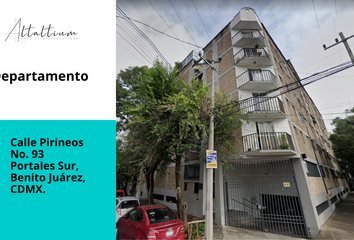 Departamento en  Avenida Pirineos 93, Portales Sur, Ciudad De México, Cdmx, México