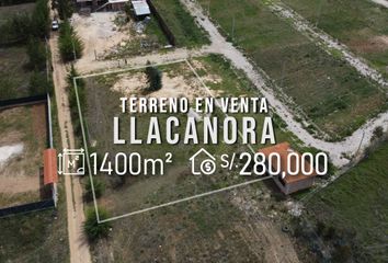 Terreno en  Llacanora, Cajamarca, Per