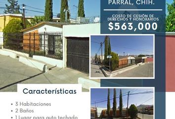 Casa en  Sánchez Celis, Magisterial, Parral, Chihuahua, México