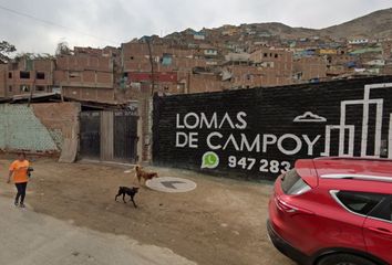 Terreno en  San Juan De Lurigancho, Lima