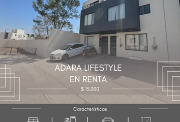 Casa en condominio en  Adara Lifestyle Residencial, Cerrada Vía Cite, Querétaro, México