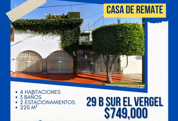 Casa en  Calle 29 B Sur 3516, El Vergel, Puebla De Zaragoza, Puebla, México