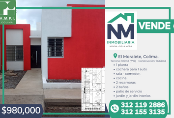 Casa en  El Moralete, Colima, México