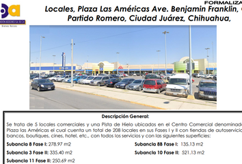 Local comercial en  Av. Benjamín Franklin, Alfa, Ciudad Juárez, Chihuahua, México