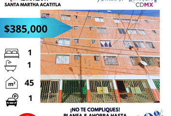 Departamento en  Rosalio Bustamante 181, Zona Urbana Ejidal Santa Martha Acatitla Sur, 09530 Ciudad De México, Cdmx, México