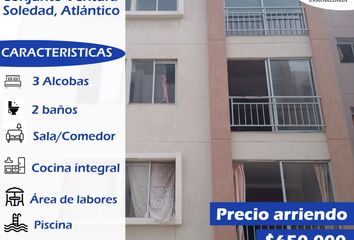 Apartamento en  Conjunto Residencial Ventura, Carrera 7c, Soledad, Barranquilla, Atlántico, Colombia