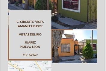 Casa en fraccionamiento en  Calle Vista Del Amanecer, Vistas Del Rio, Ciudad Benito Juárez, Nuevo León, México