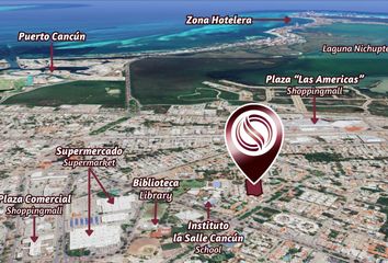 Lote de Terreno en  Calle Niebla, Super Manzana 18, Cancún, Benito Juárez, Quintana Roo, 77505, Mex