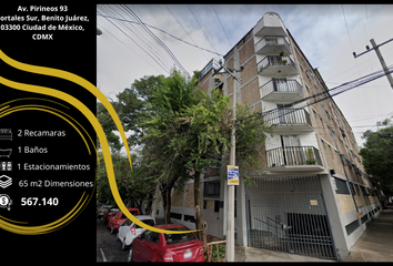 Departamento en  Av. Pirineos 93, Portales Sur, 03300 Ciudad De México, Cdmx, México