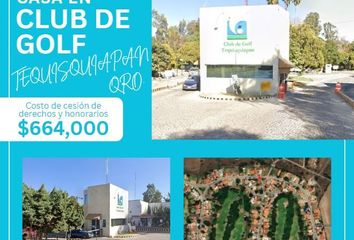 Casa en condominio en  Cam. Al Sauz 272, Club De Golf, 76799 Tequisquiapan, Qro., México