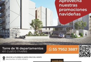 Departamento en  Calle Cruz De La Florida 6, Santa Cruz Del Monte, Naucalpan De Juárez, Naucalpan De Juárez, México, 53110, Mex